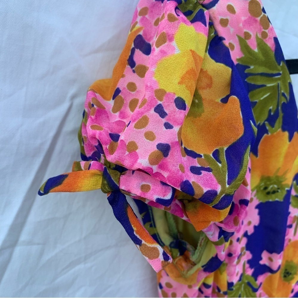 Lilly Pulitzer Vintage 1960’s ‘The Lilly’ Multicolor Floral Maxi Dress Rare - Picture 6 of 17